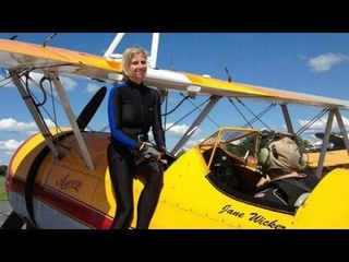 Wing walker Jane Wicker and pilot killed in air show crash