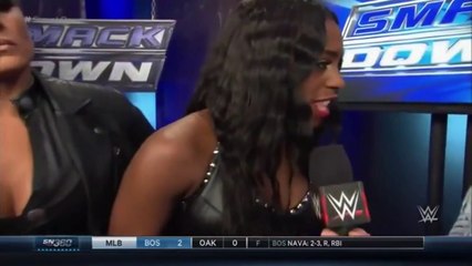 Naomi & Tamina Backstage Segment