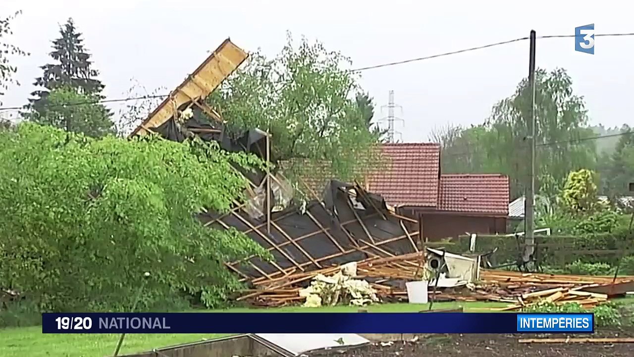 Une mini-tornade fait de nombreux dégâts dans les Vosges