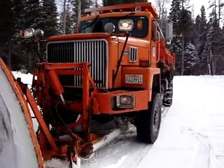 Snow plowing beast.