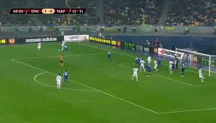 Dries Mertens Amazing Shot - Dnipro vs Napoli 14.05.2015