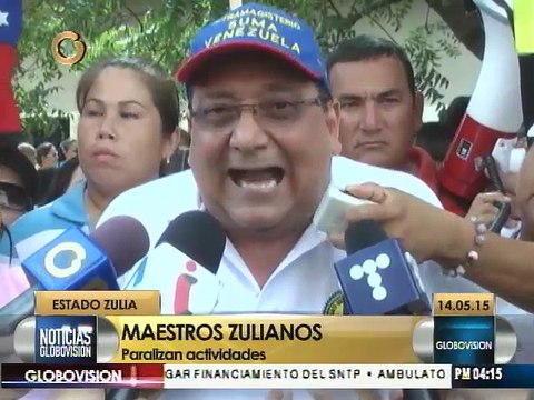 Maestros zulianos paralizan actividades para exigir incremento salarial