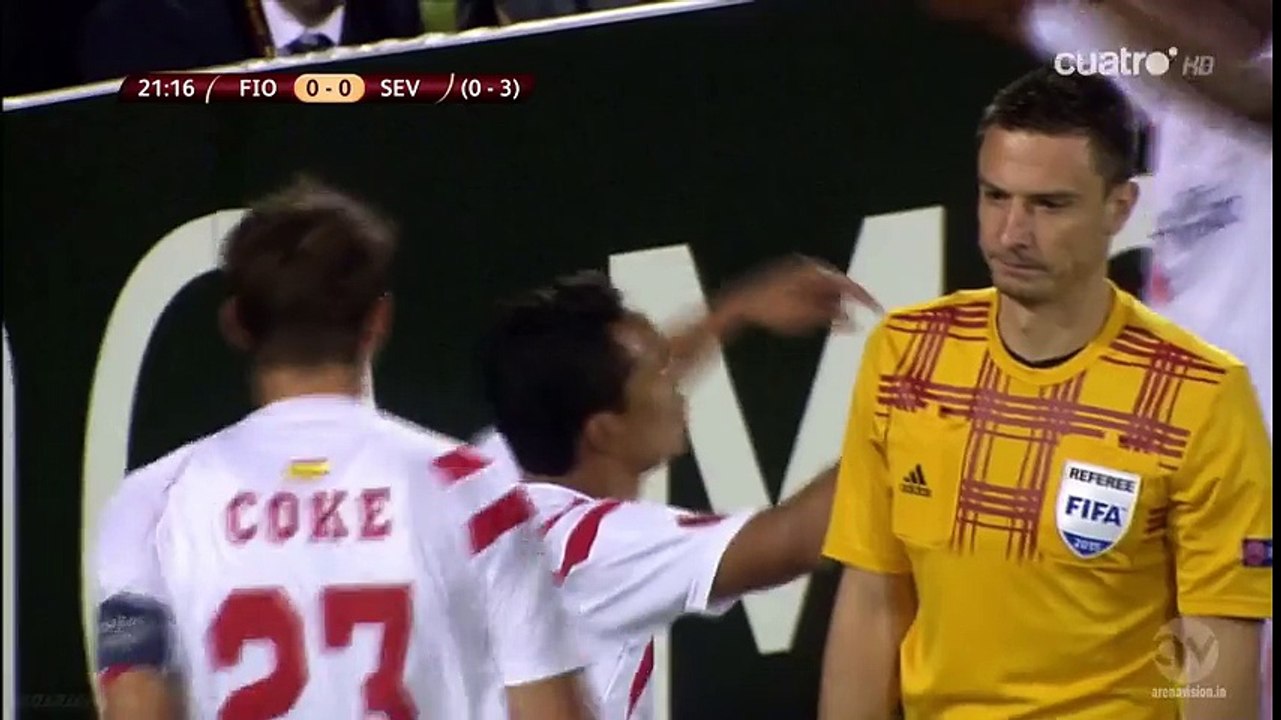 ALL GOALS 0-2 Fiorentina vs Sevilla 14.05.2015