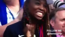 Serena Williams Crip Walks After Winning Gold Medal At The 2012 Olympics
