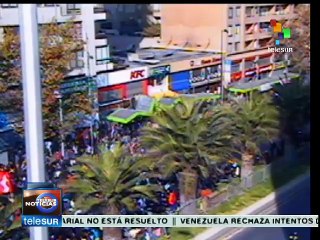 Chile: marchan jóvenes por mayor participación en reforma educativa