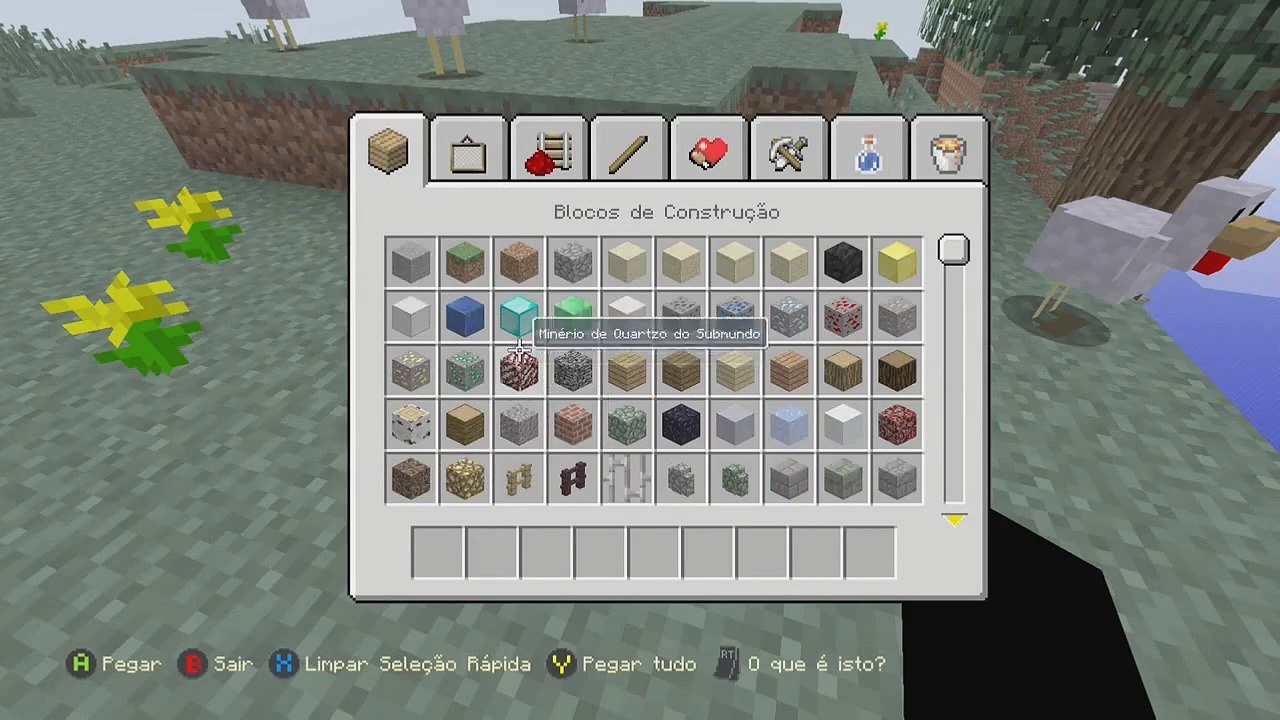 MINECRAFT:Como olhar debaixo da terra