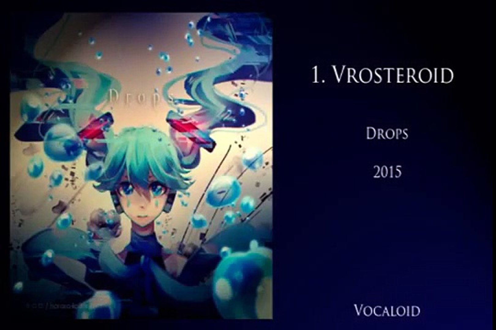 Hatsune Miku Vrosteroid Drops Ginsuke Feat 初音ミク Vocaloid Video Dailymotion