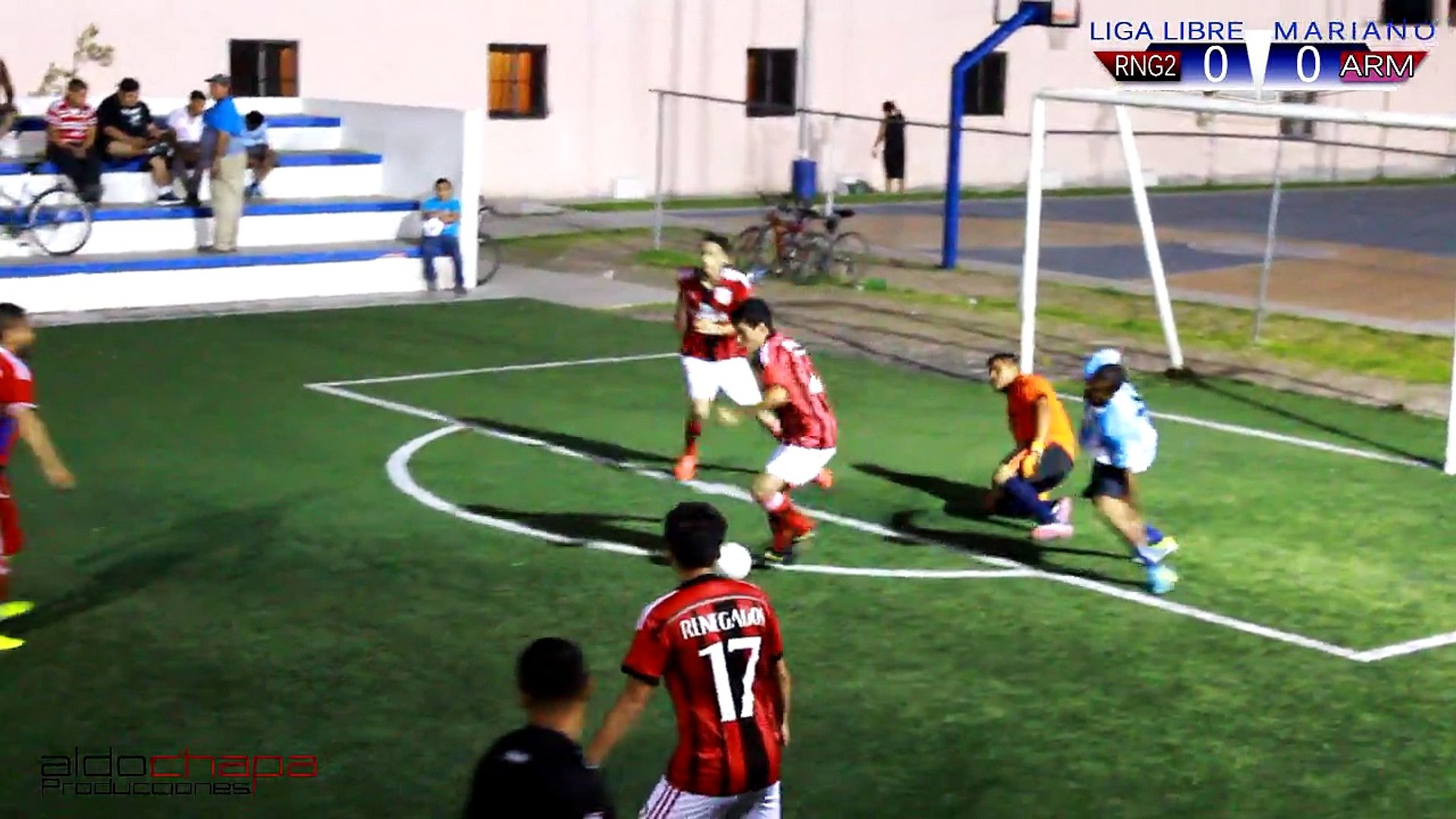 Real Renegados vs Los Armadillos -07 Mayo del 2015- en la Liga Libre Mariano