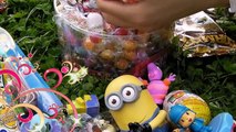 Minions Despicable Me Peppa Pig Mickey Mouse Frozen Surprise Egg Hello Kitty Spiderman