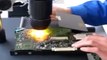 How to... ? Rework ... T-862++ Digital Infrared IRDA Soldering Station - For LaptoP Reballing  -