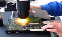 How to... ? Rework ... T-862   Digital Infrared IRDA Soldering Station - For LaptoP Reballing  -