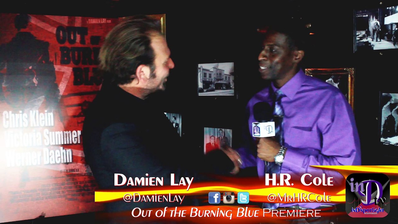 Out of the Burning Blue - Damien Lay