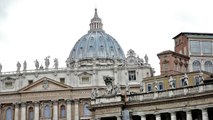 St Peter's Basilica from piazza