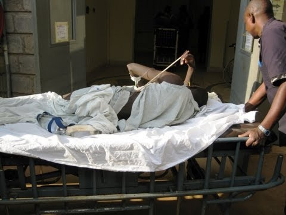 Crazy biker shoots homeless man with bow and arrow