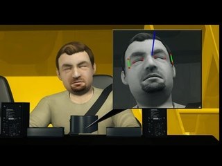 Face-tracking technology to combat driver fatigue