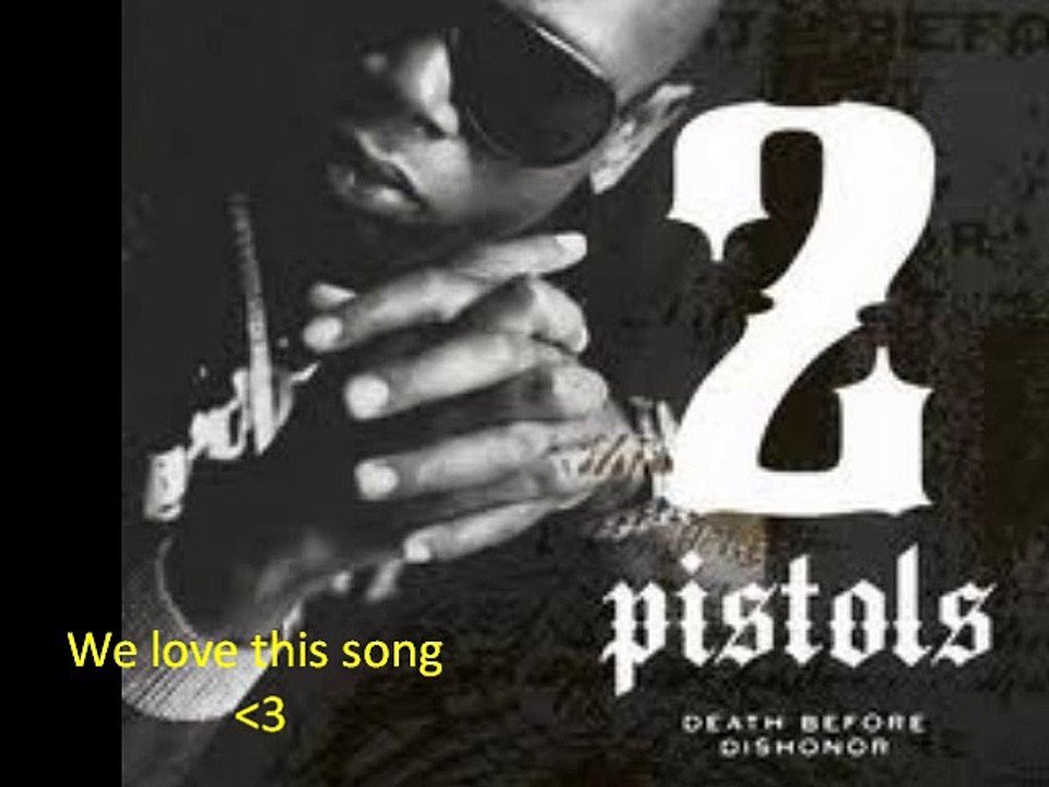 2 pistols- lights down low