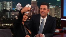 Kim Kardashian West Teaches Jimmy Kimmel How To Take a Selfie