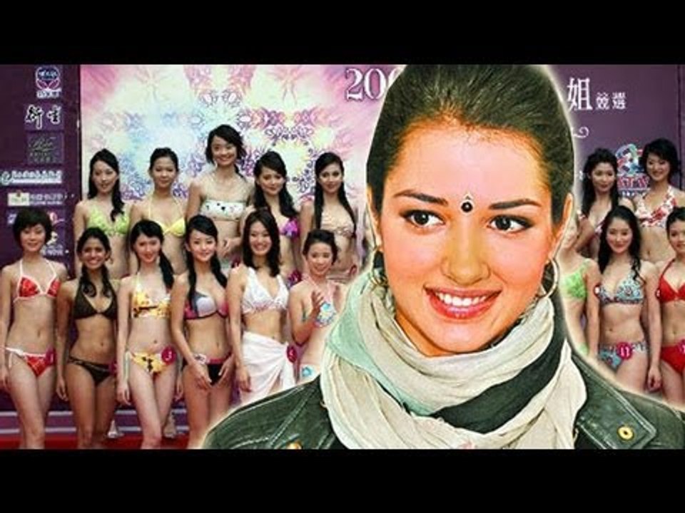 インド美人　 ミス・アジアで優勝して凱旋帰国なるか