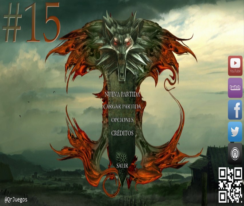 QRjuegos - Live - The Witcher Enhanced Edition - Español #15 (REPLAY)