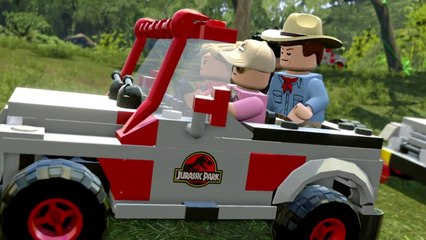 LEGO Jurassic World Game - Dinosaur Gameplay Trailer