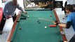 Amazing 2 players pool Trick Shots with Mike Massey & Florian 