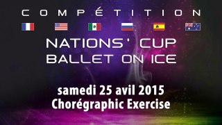 Nations'Cup - Ballet on Ice 2015 - Choregraphic Exercise