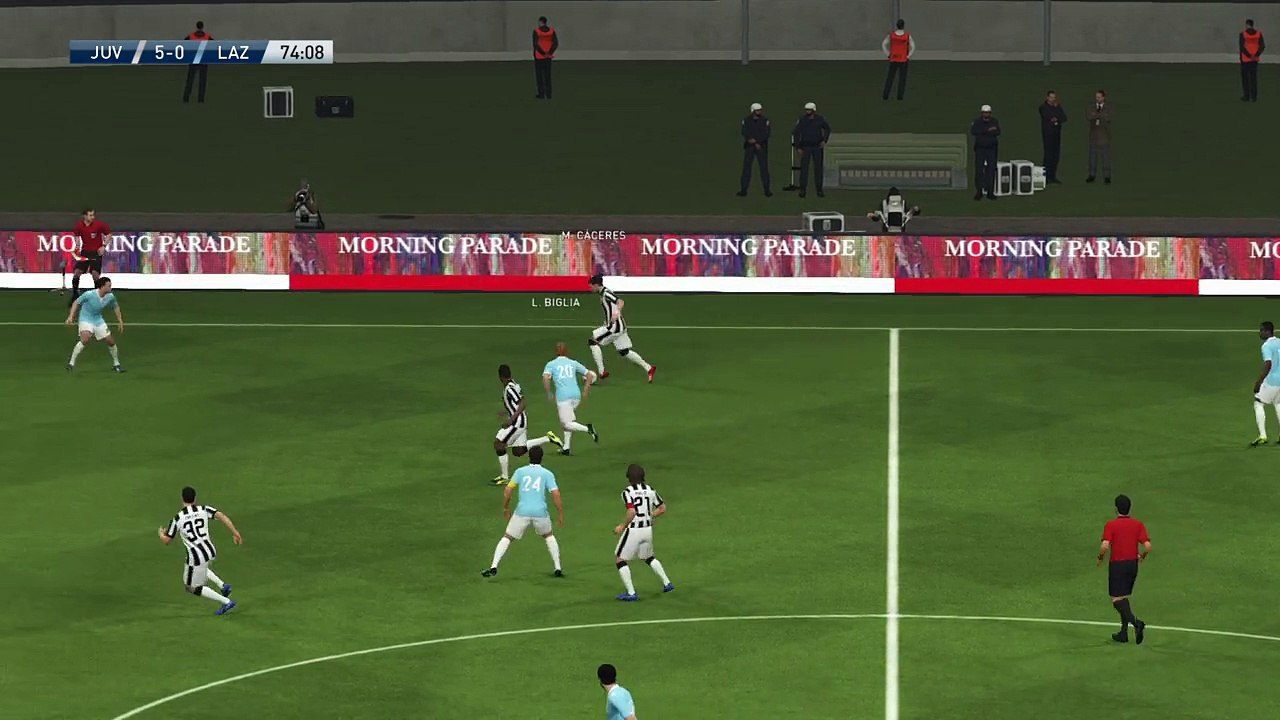 JUVENTUS vs LAZIO - Luis Presa (juventus) temporada 14/15 match 1 Supercoppa Italiana (parte 3 de 3)