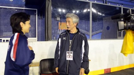 Soke Yoshimi Inoue meets with Rika Usami - Paris Championships 2012