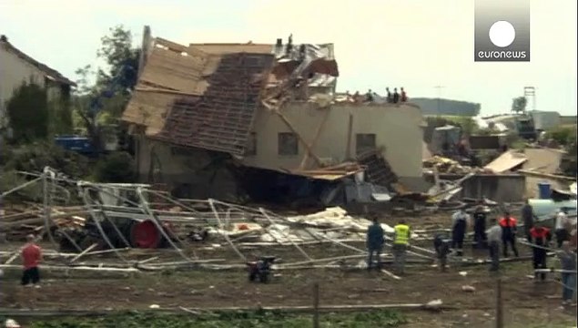 Ураган на юге Германии