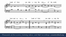 AGNUS, Easy Mass Setting - New Translation Roman Missal - Simple (Musical) PDF