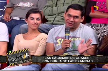 ¿Qué piensa Leisy Suárez de las lágrimas de Grasse Becerra?