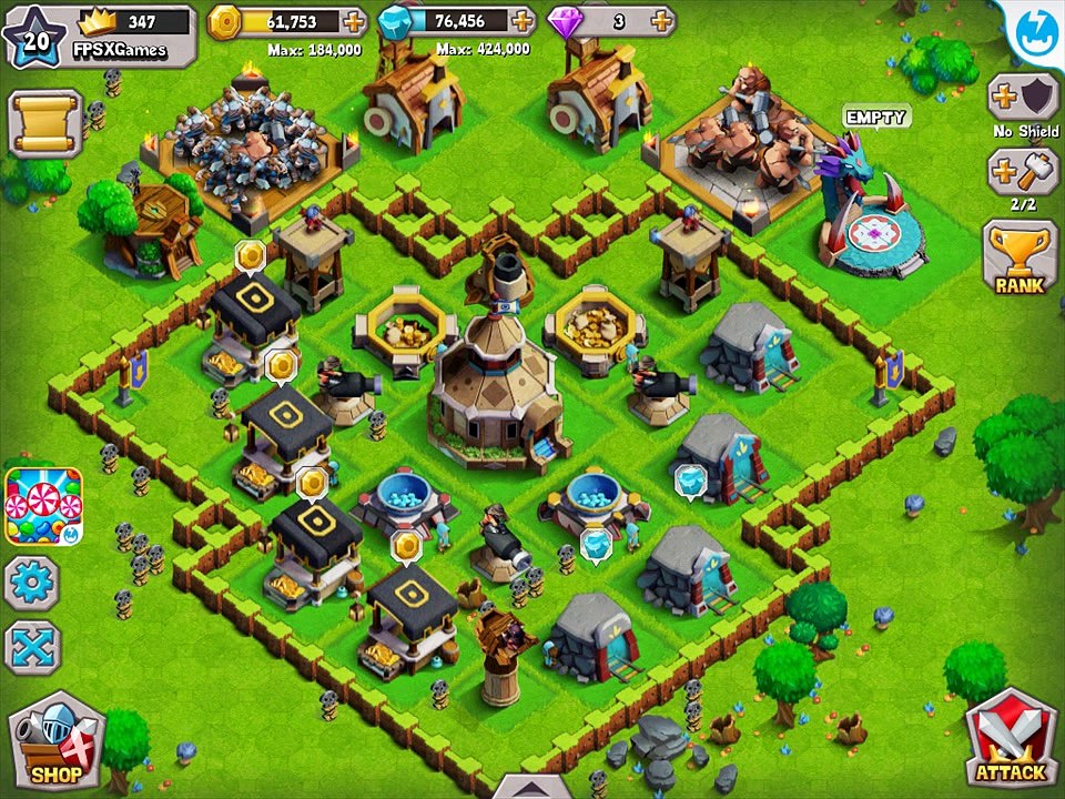 creer un jeu comme Clash Of Clans 2015 -