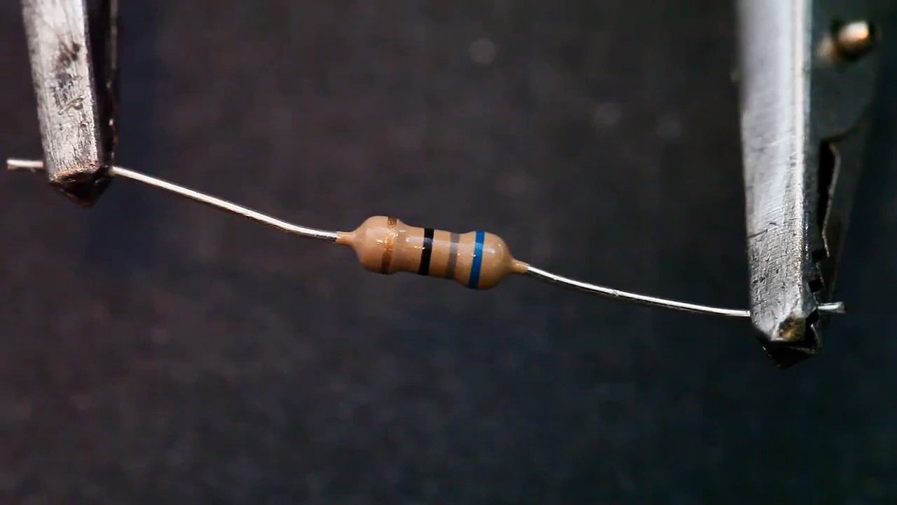 Resistor burning slowly