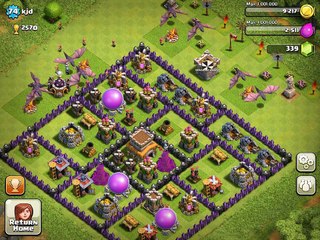 come fare un villaggio su Clash Of Clans 2015 - municipio livello 6