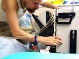 NxStage dialysis machine setup 1