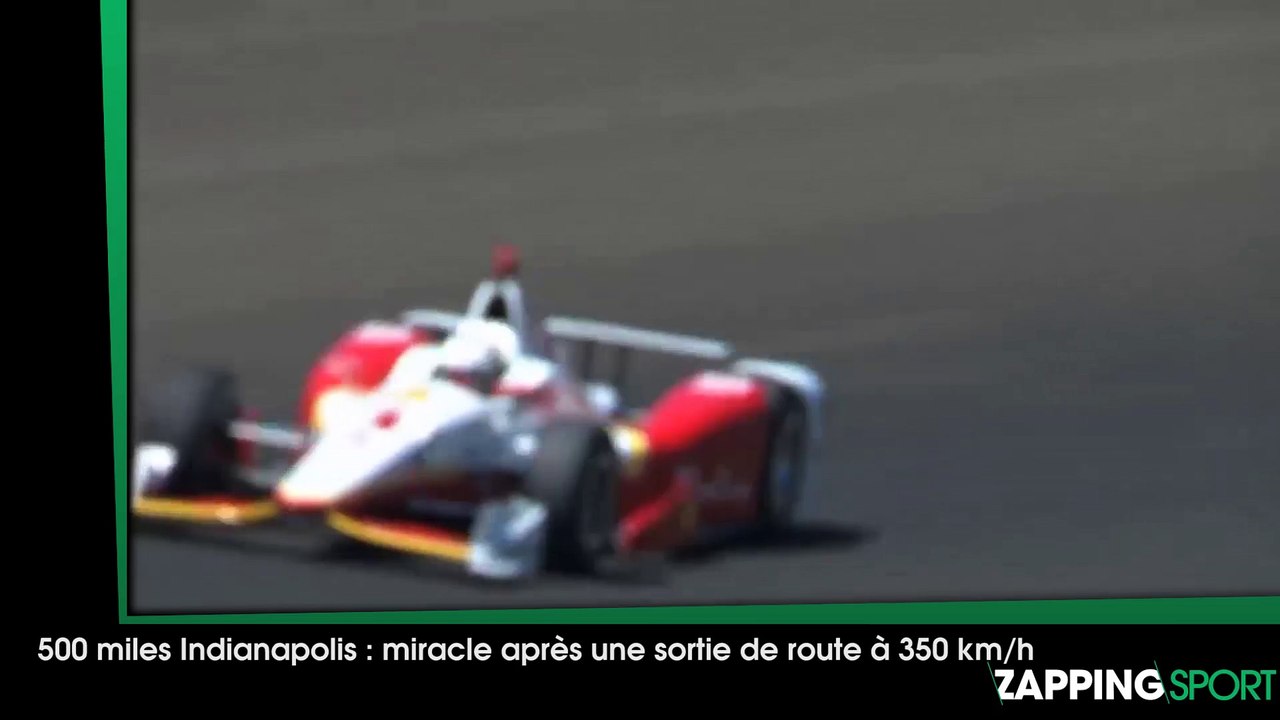 500 miles Indianapolis : miracle après une sortie de route à 350 km/h