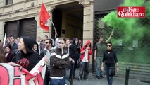 Torino, alla manifestazione degli studenti scontri con la polizia