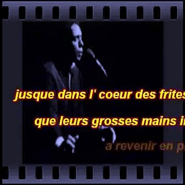 Karaoké Jacques Brel - Dans le port d'Amsterdam