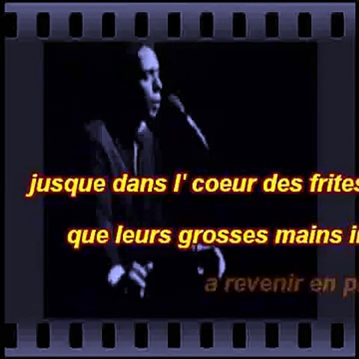 Karaoké Jacques Brel - Dans le port d'Amsterdam
