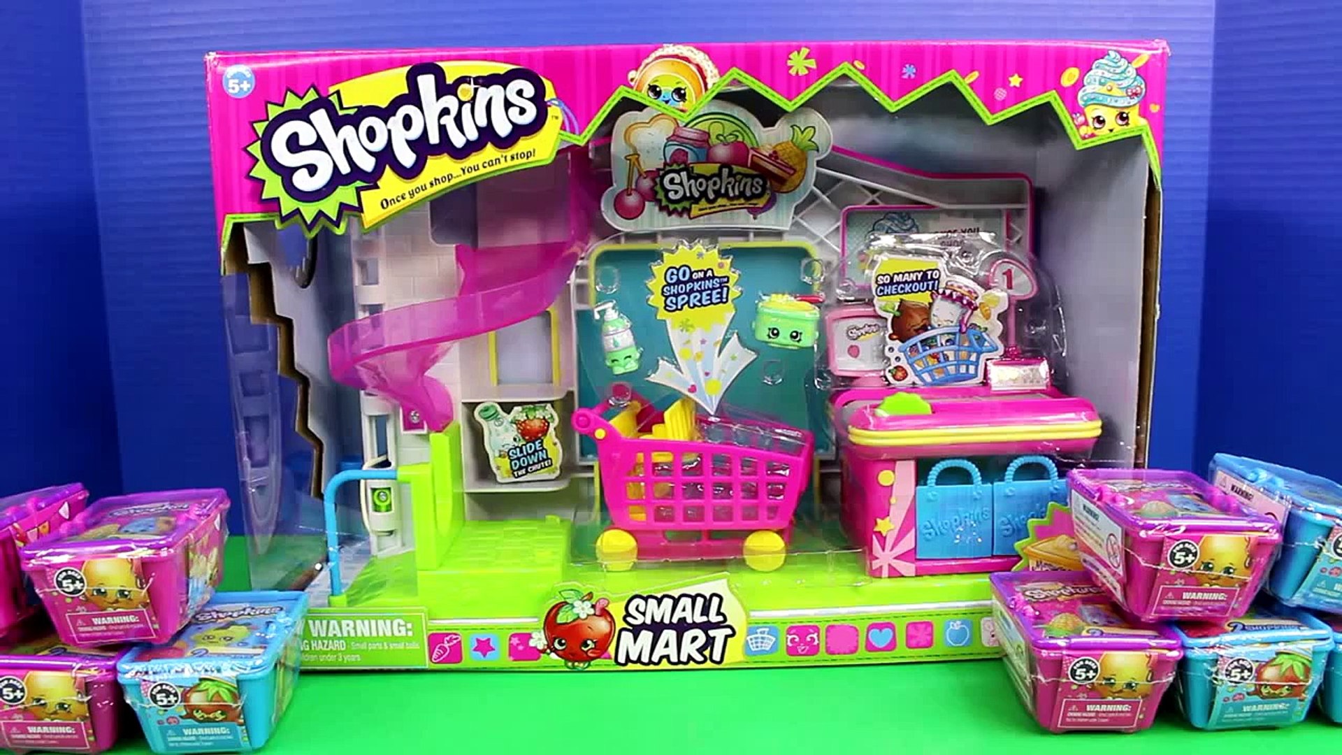 shopkins small mart shopping cart