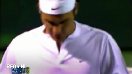 Roger Federer vs Tommy Haas Miami 2006 (HD 720p)