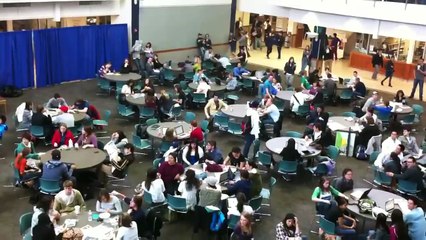 Asian Flash Mob at the Brigham Young University WSC Terrace