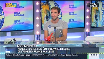 D'amputé à créateur de main bionique: Nicolas Huchet - 15/05