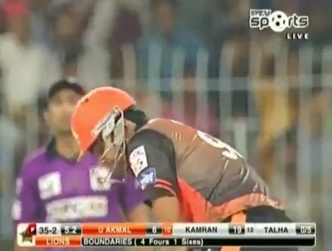 Umar Akmal Score 85 Blistering Runs- Faisalabad Wolves v Lahore Lions May 14, 2015