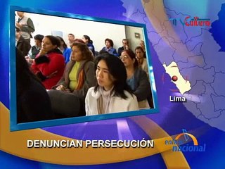 Defensores de derechos humanos denuncian en Lima persecución política