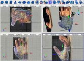 Fast and efficient 3D modeling tutorial for the human hand