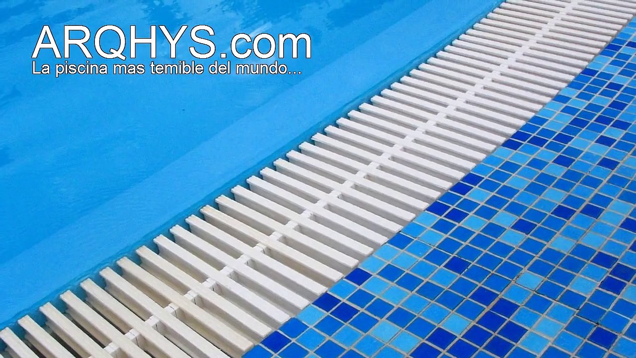 La piscina mas terrorifica del mundo