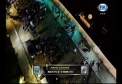 Boca Juniors vs. River Plate: el momento en que hinchas xeneizes lanzan el gas pimienta (VIDEO)