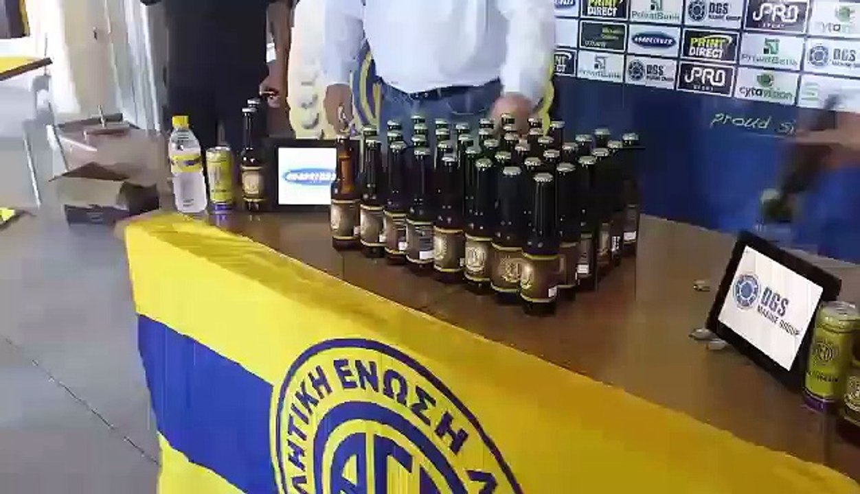 Oι μπύρες της ΑΕΛ