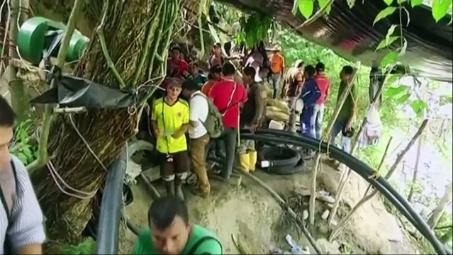 Encore 13 mineurs portés disparus dans une mine d'or en Colombie